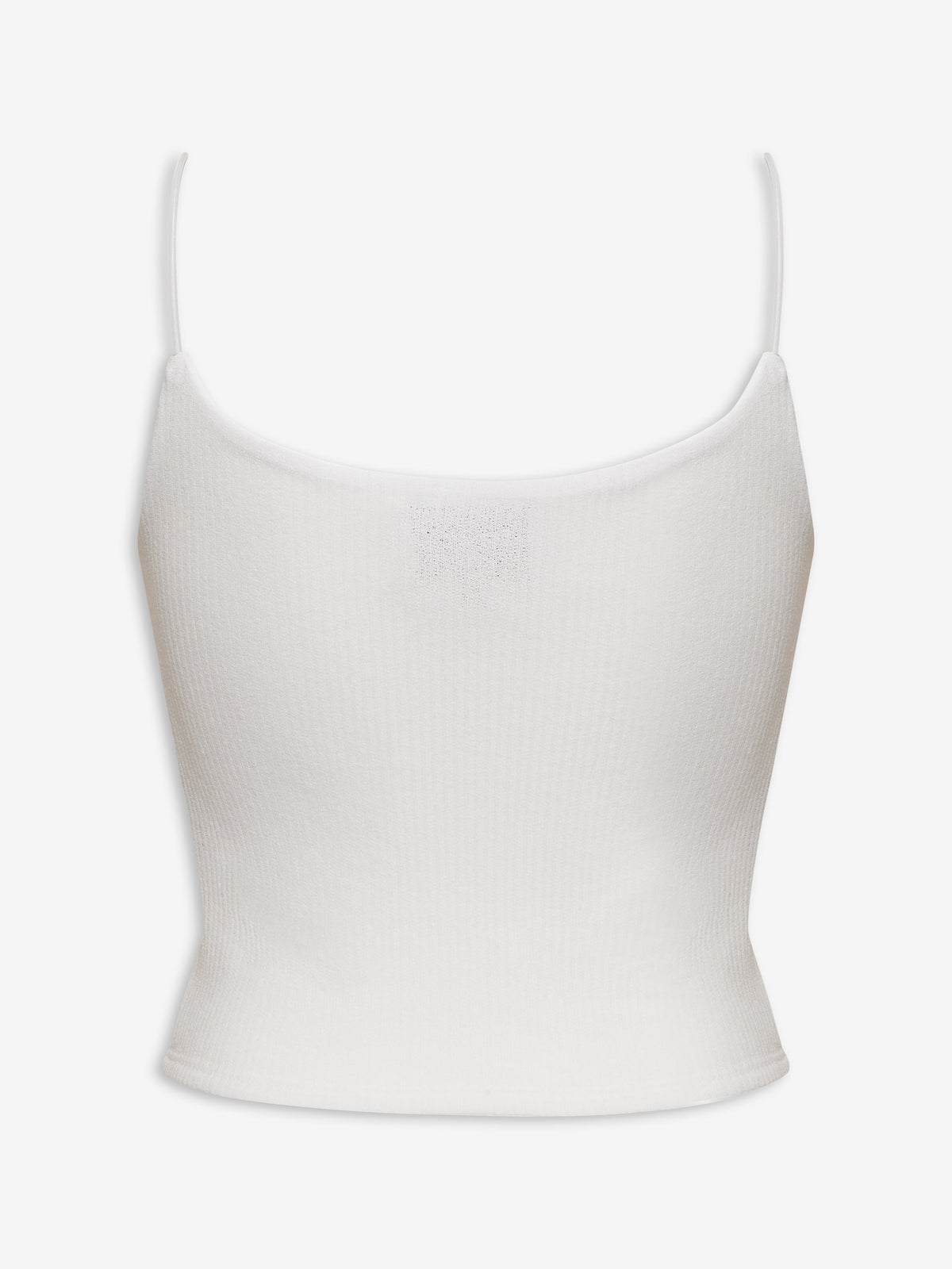 SHEER RIB KNIT TOP