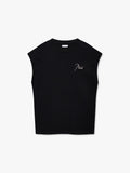 CLASSIQUE CUTOFF SLEEVE TEE