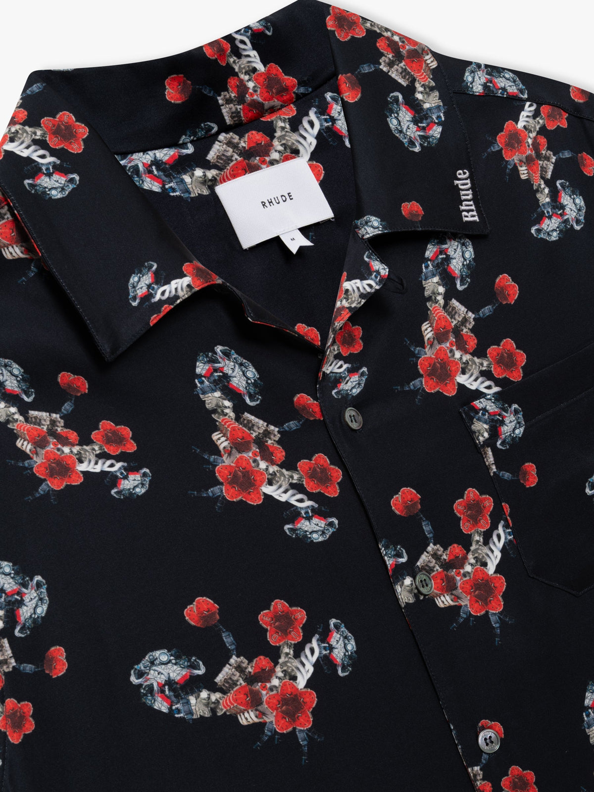 TURBO FLORAL BUTTON-UP SHIRT