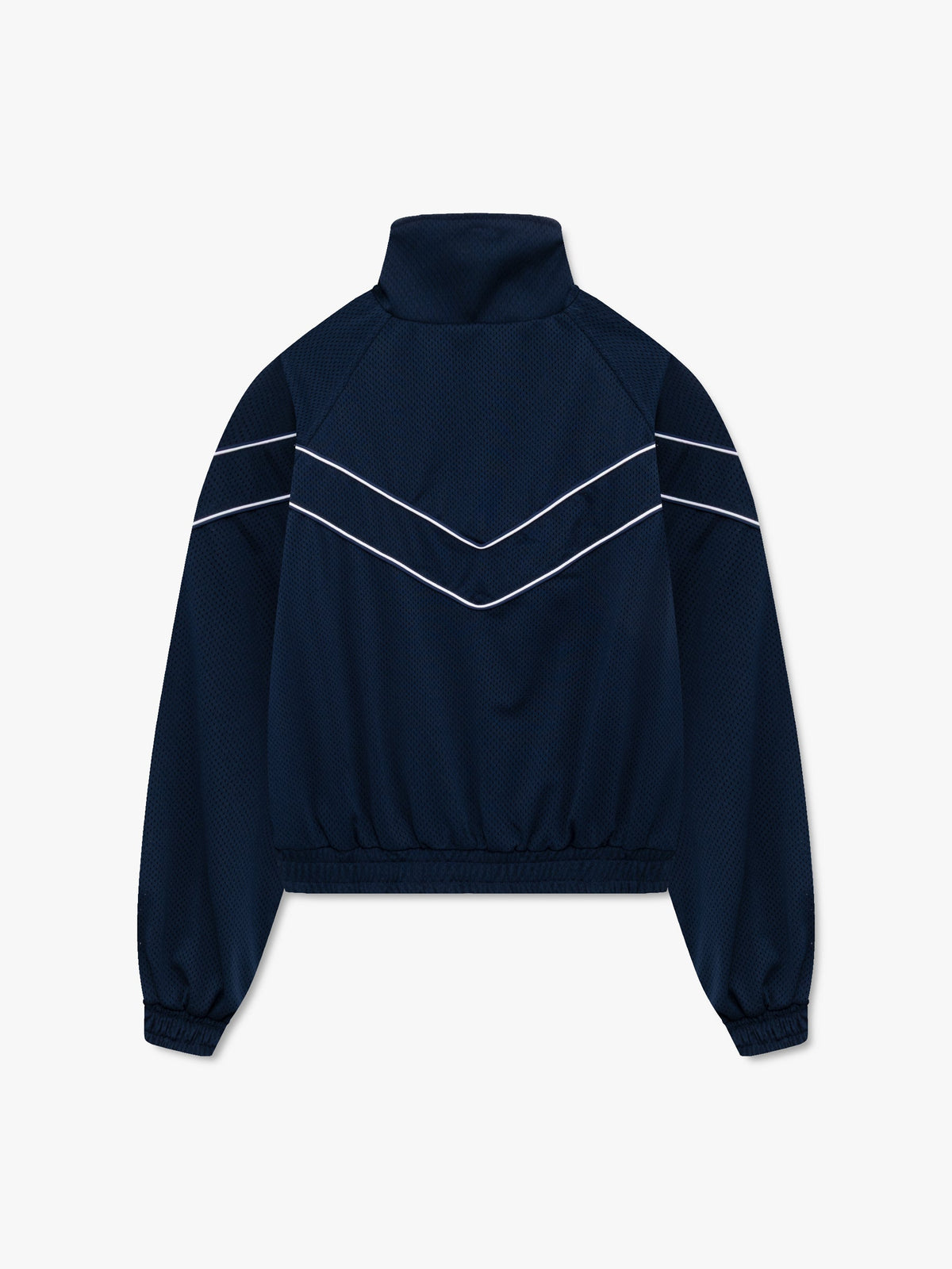 RHUDE MESH PIPING RAGLAN TRACK JACKET