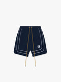RHUDE MESH PIPING BAGGY TRACK SHORT