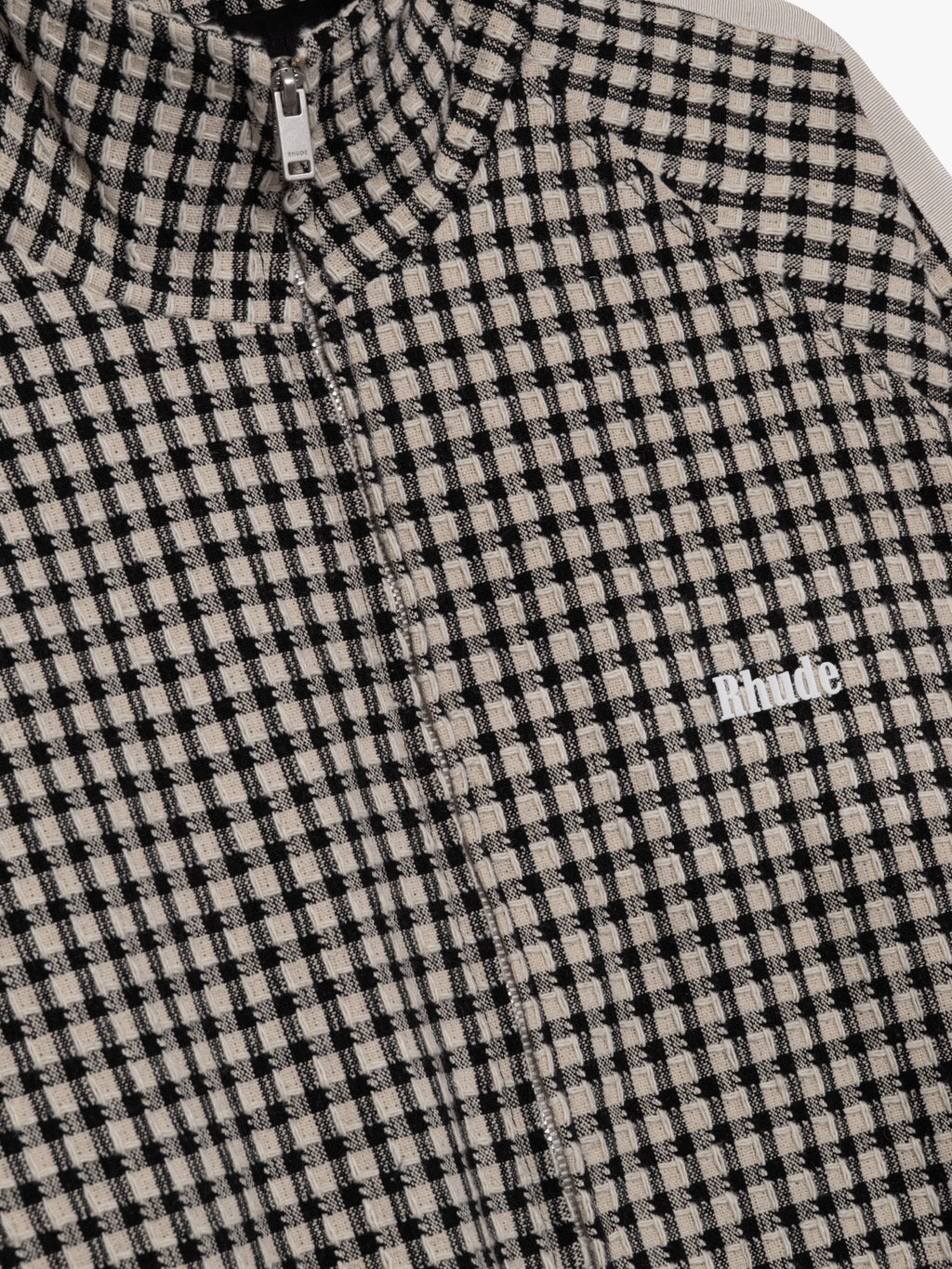 GINGHAM HAMPTONS TRACK JACKET