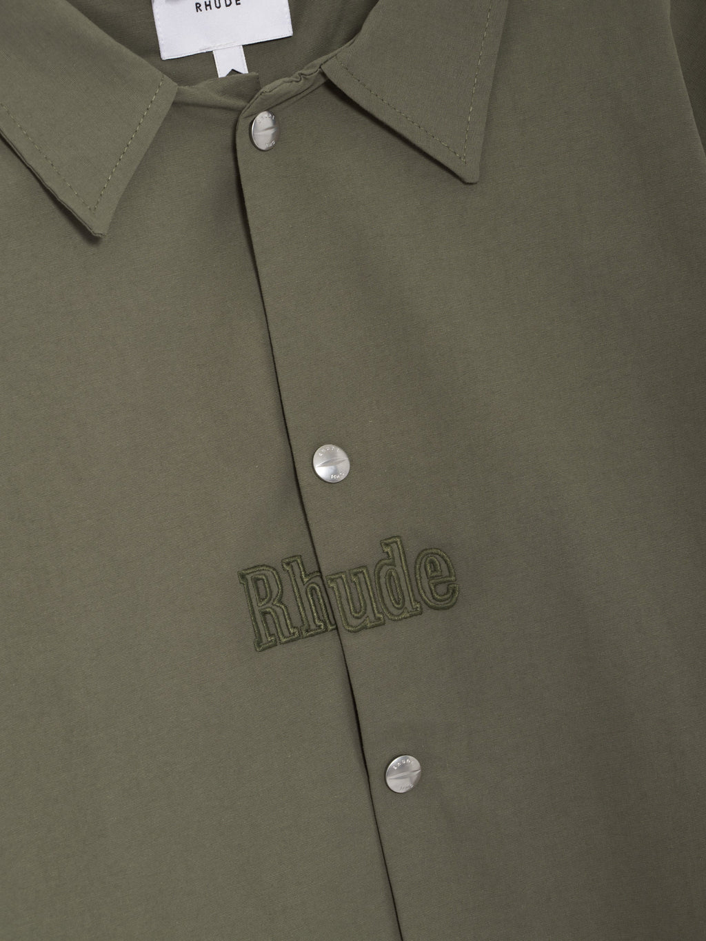 RHUDE LOGO COACHES JACKET