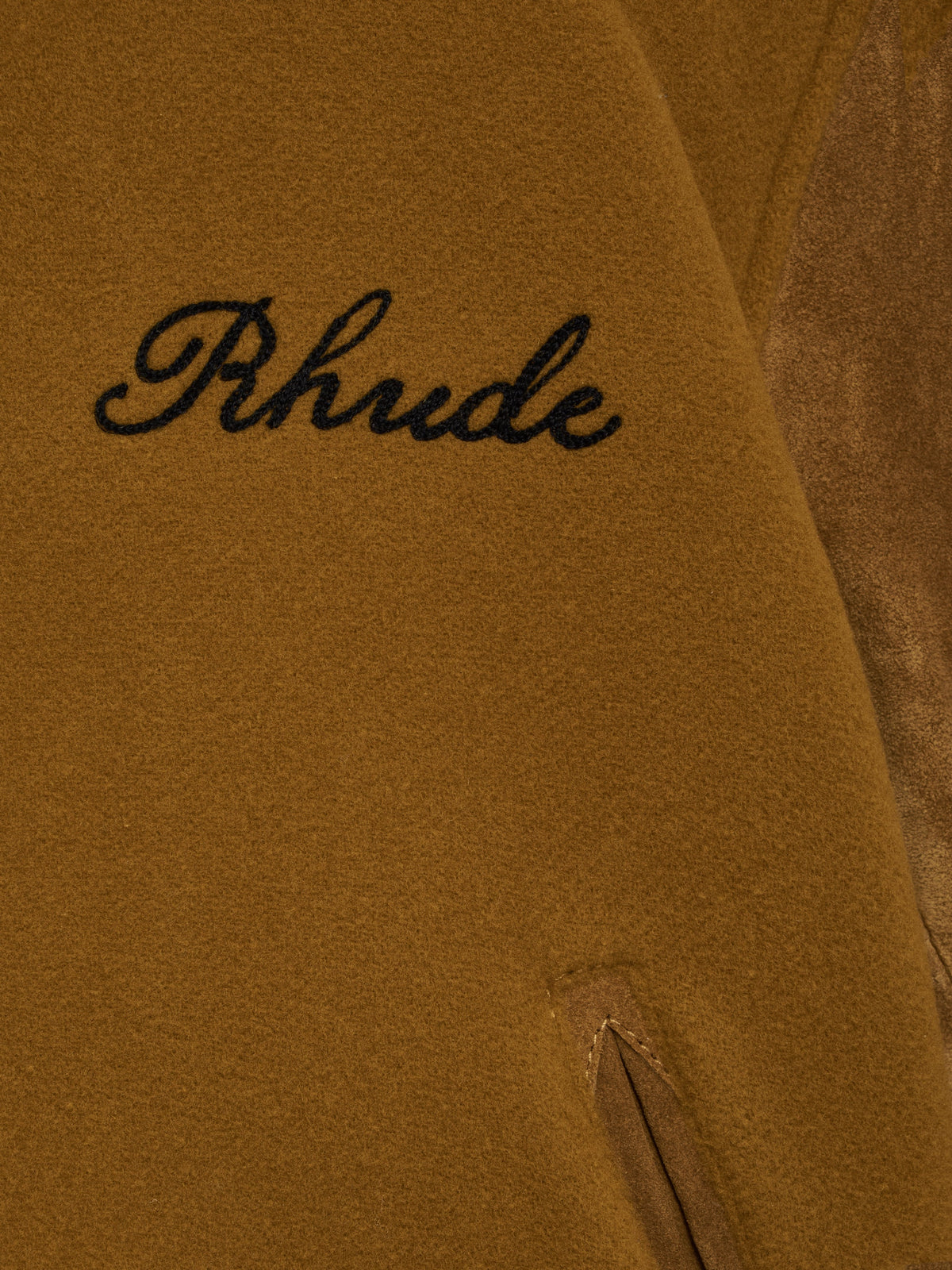 RHUDE FORMAL VARSITY JACKET