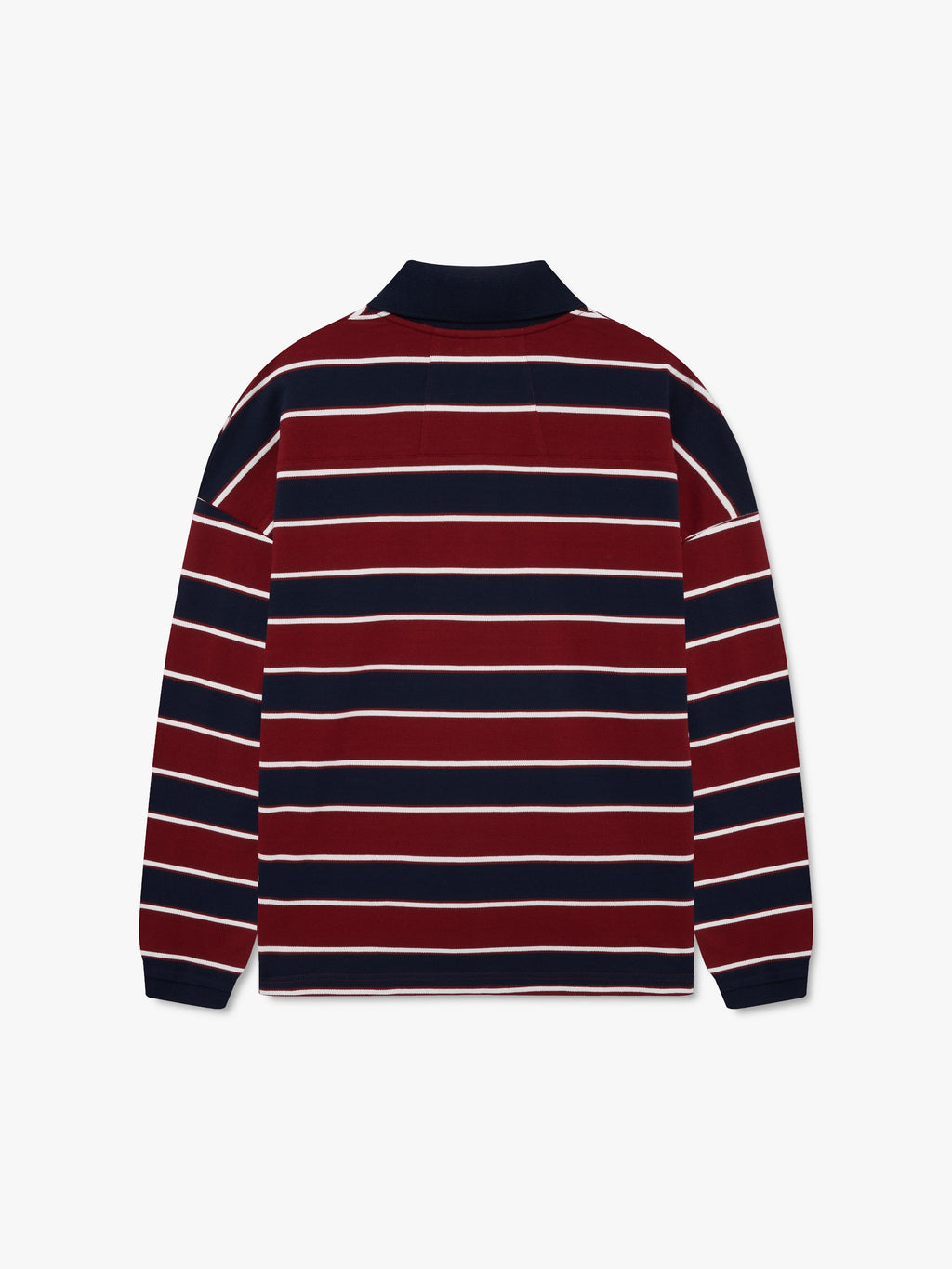 FONTAINE STRIPED LS POLO SHIRT