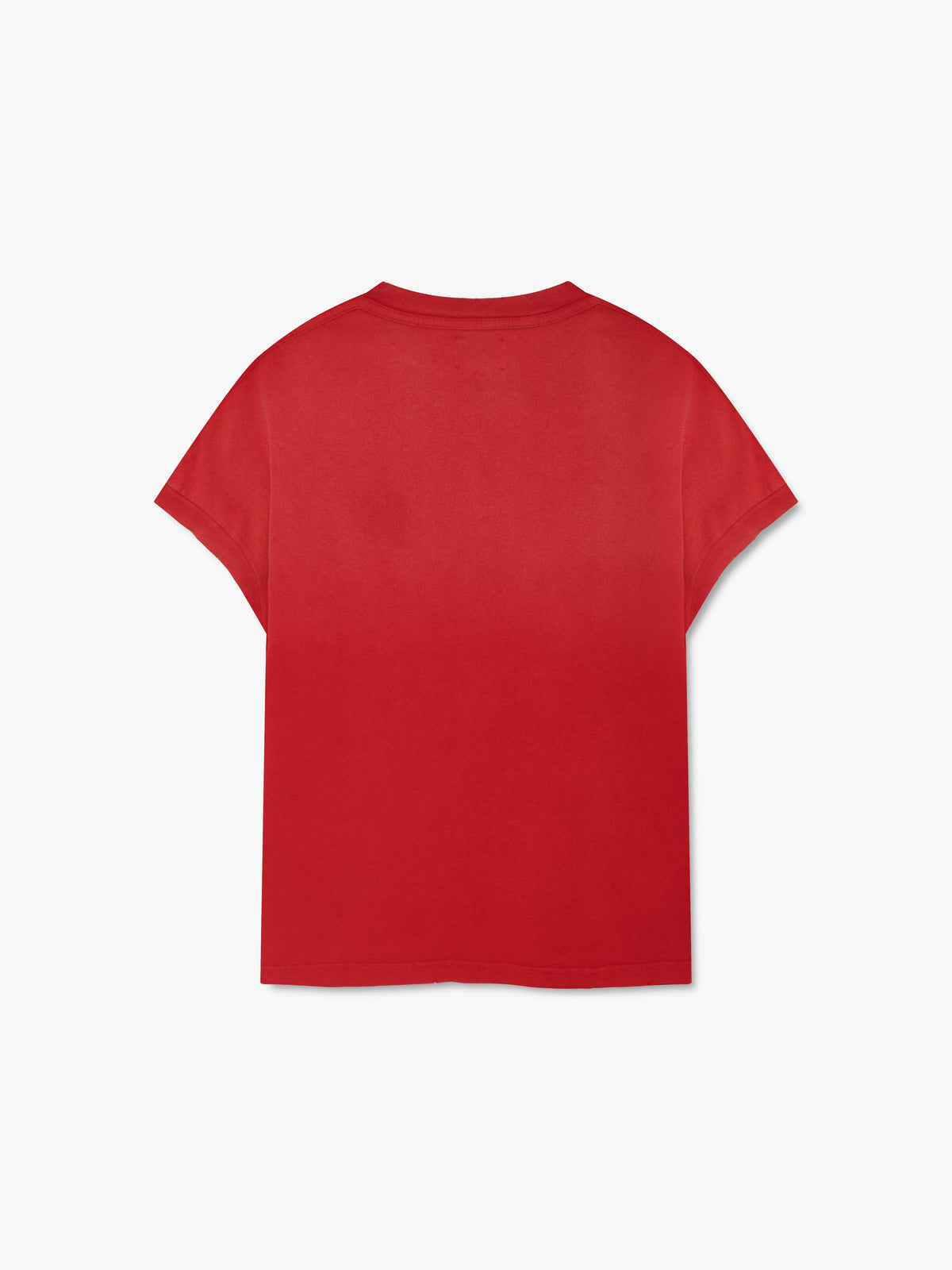 RHUDE DESERT RACING SCRIPT CUT-OFF TEE